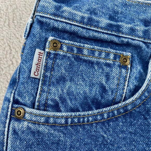 Carhartt Mens Jeans Size 46x26 measured 100% Cotton Straight Leg - Picture 5 of 8